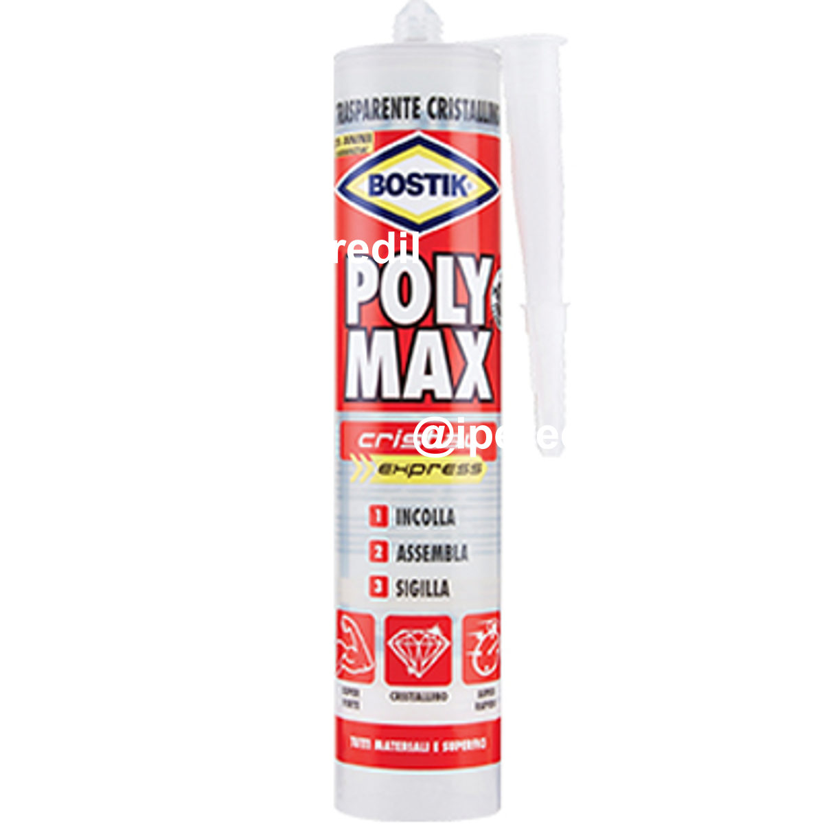BOSTIK POLYMAX ORIGINAL EXPRESS TRASPARENTE GR 300 - 08390681