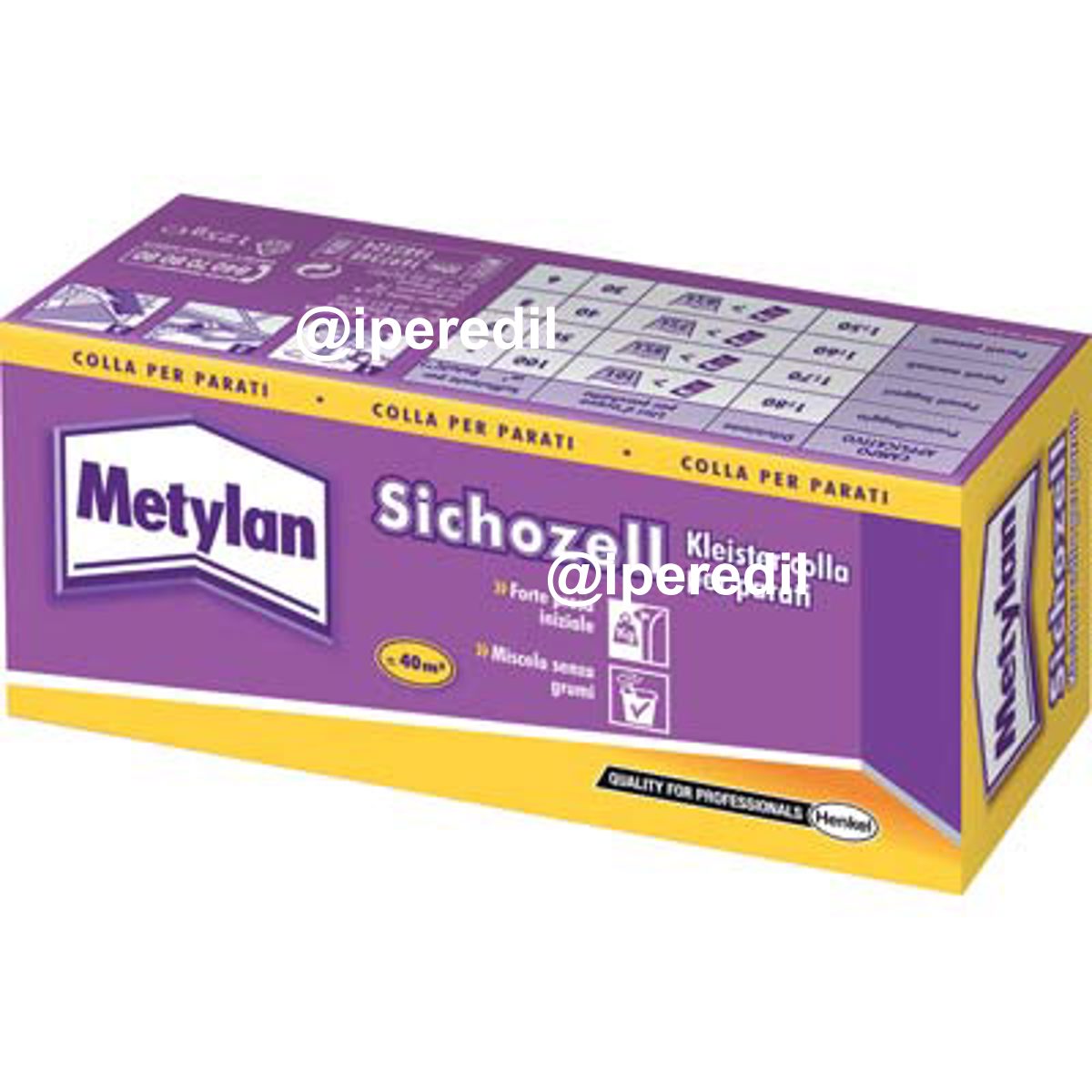 COLLA X PARATI SICHOZELL METYLAN GR 125 - 08390701