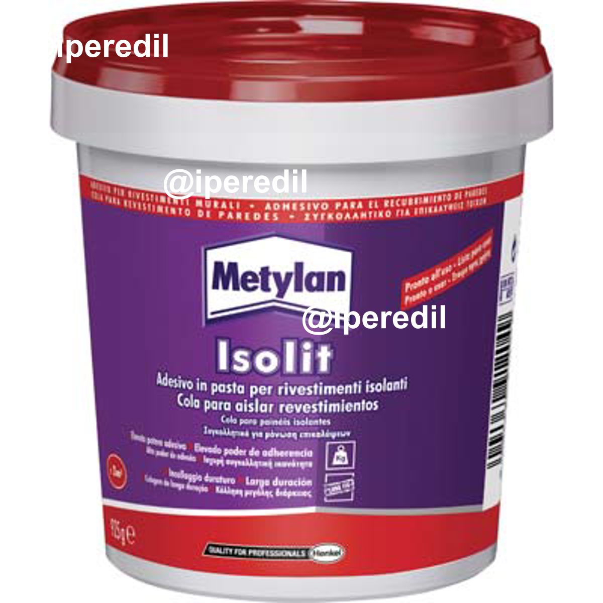 ADESIVO ISOLANTI ISOLIT METYLAN GR 925 - 08390737