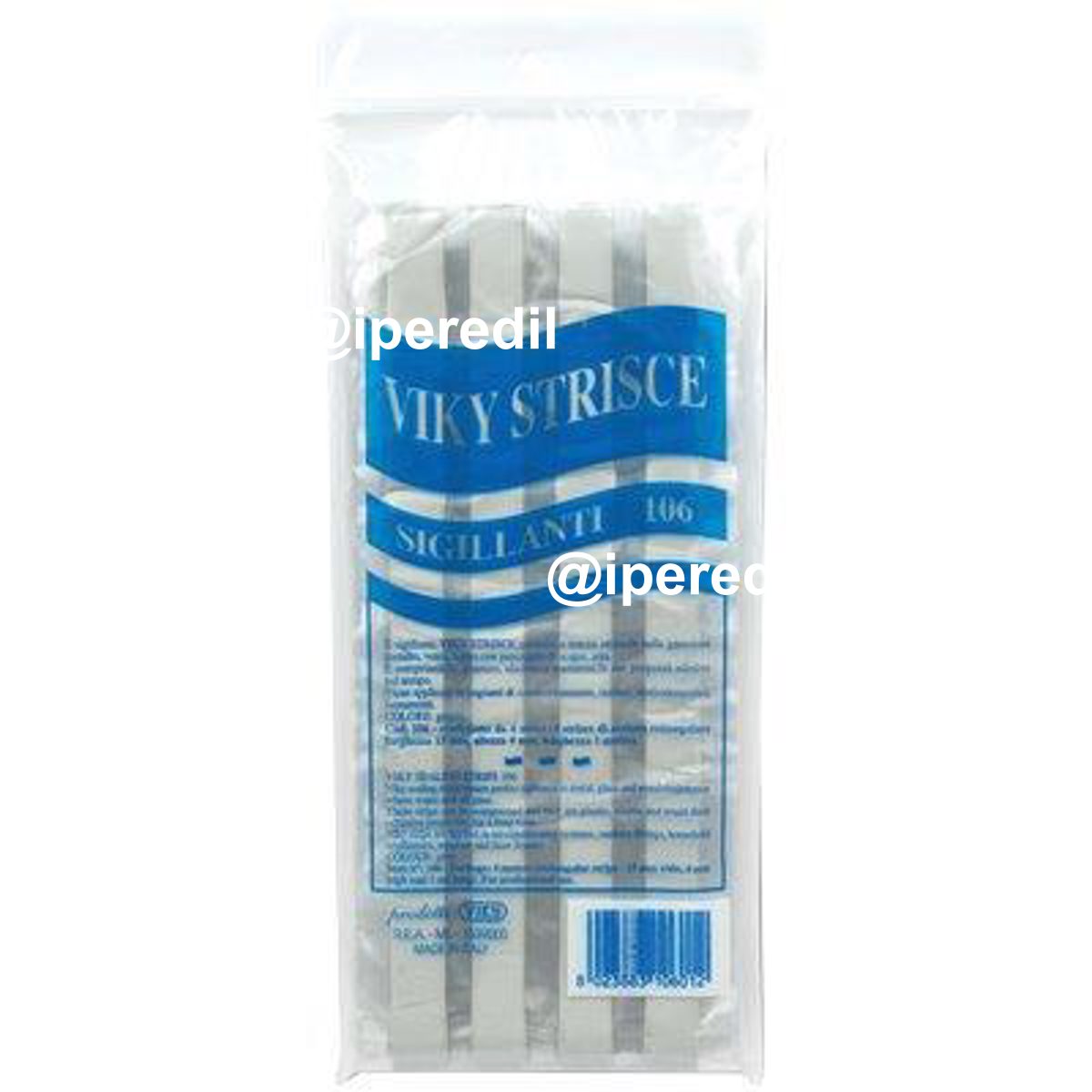 SIGILLANTE PREFORMATO VIKY STRISCE SELF S.MM 15X4 CM 100 CF=PZ 4 - 08390774