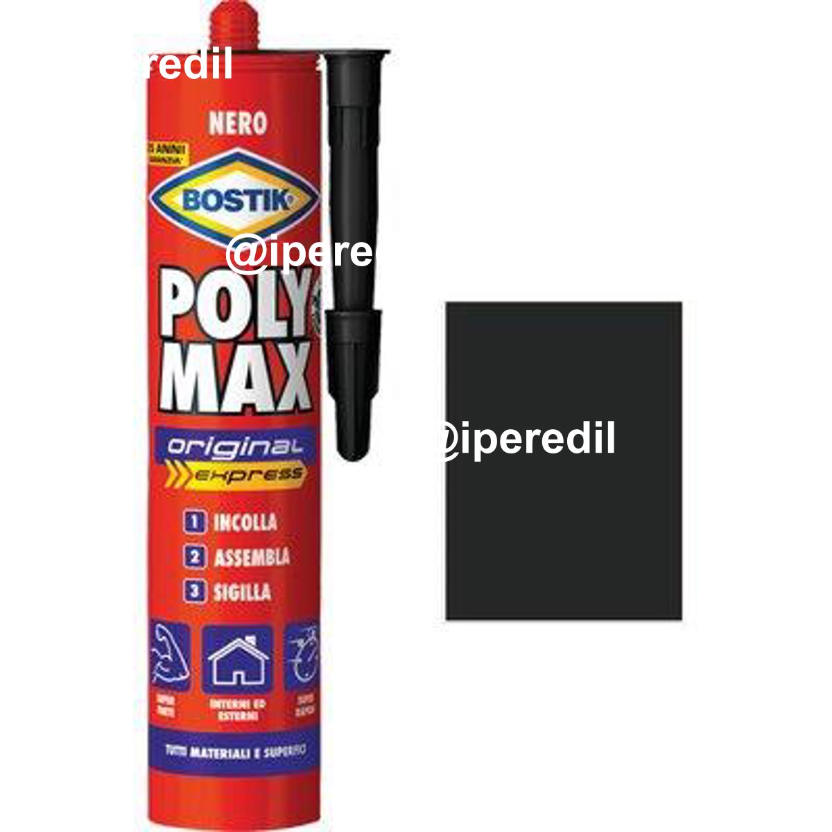 BOSTIK POLYMAX ORIGINAL EXPRESS NERO GR 425 - 08390850