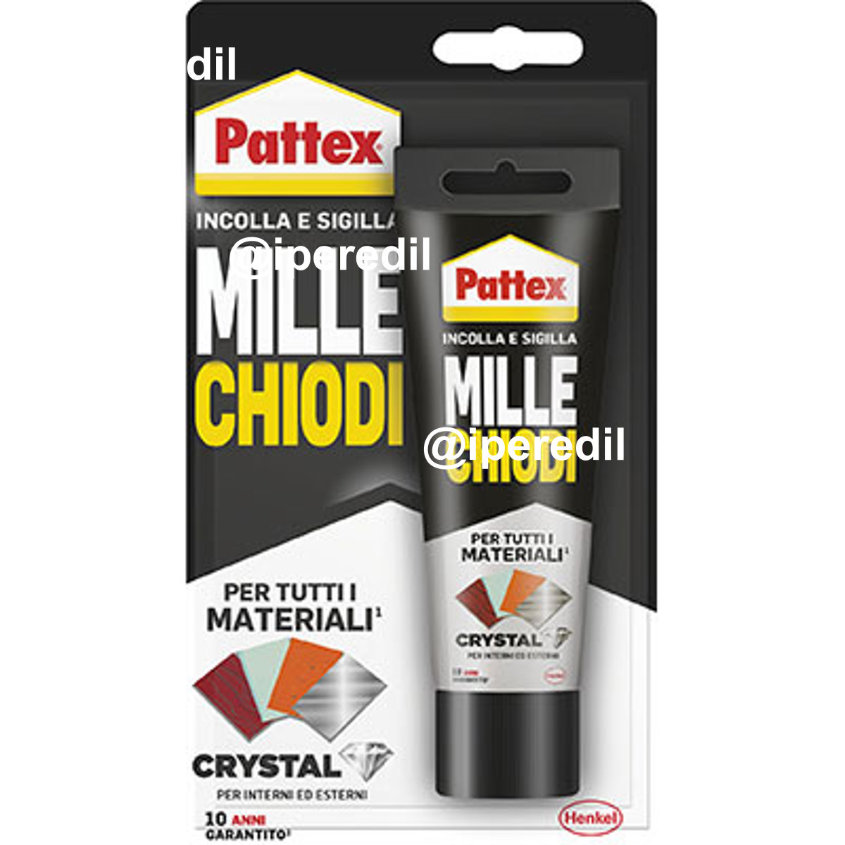 PATTEX MILLECHIODI CRYSTAL GR 90 - 08390880