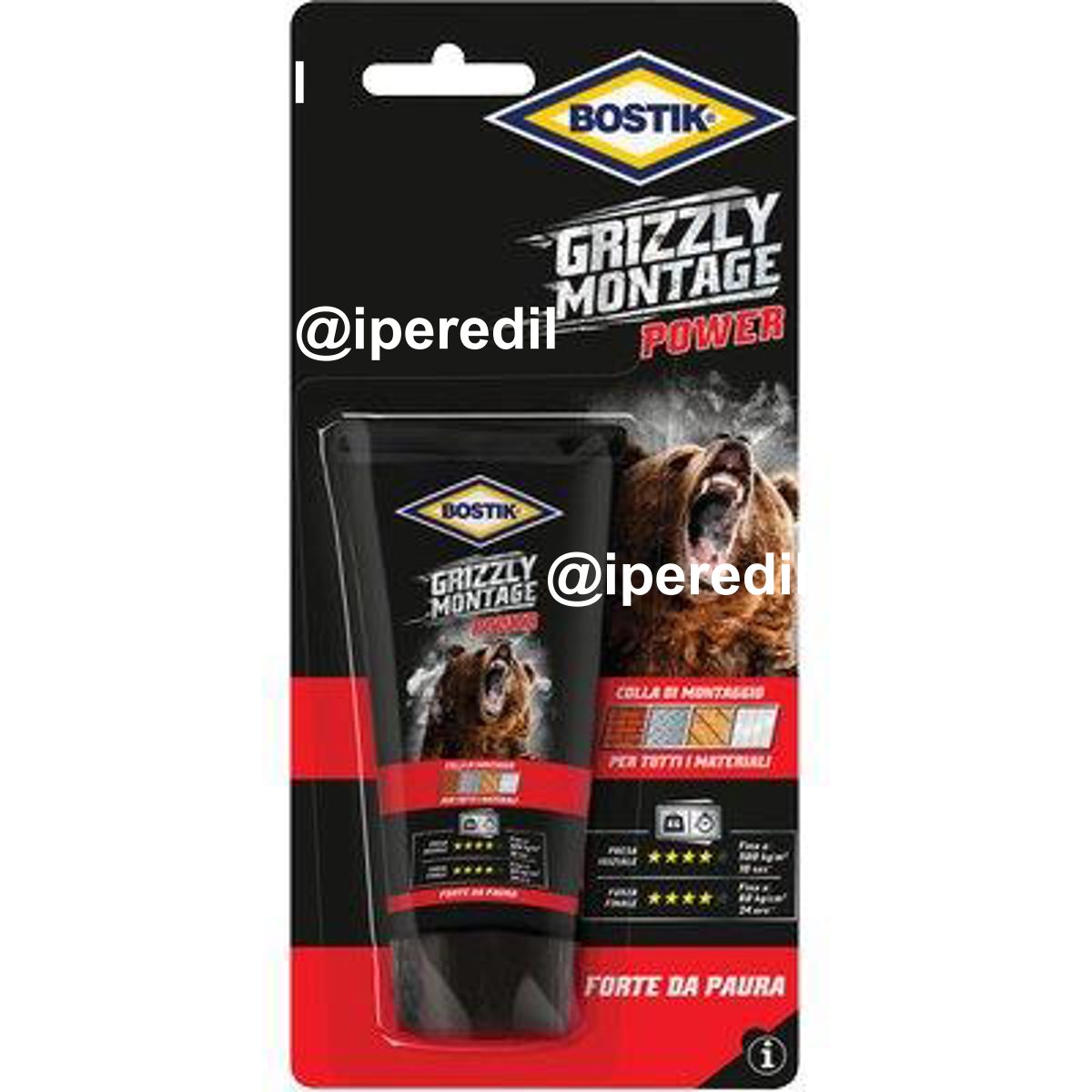 BOSTIK GRIZZLY MONTAGGIO POWER GR 100 - 08390884