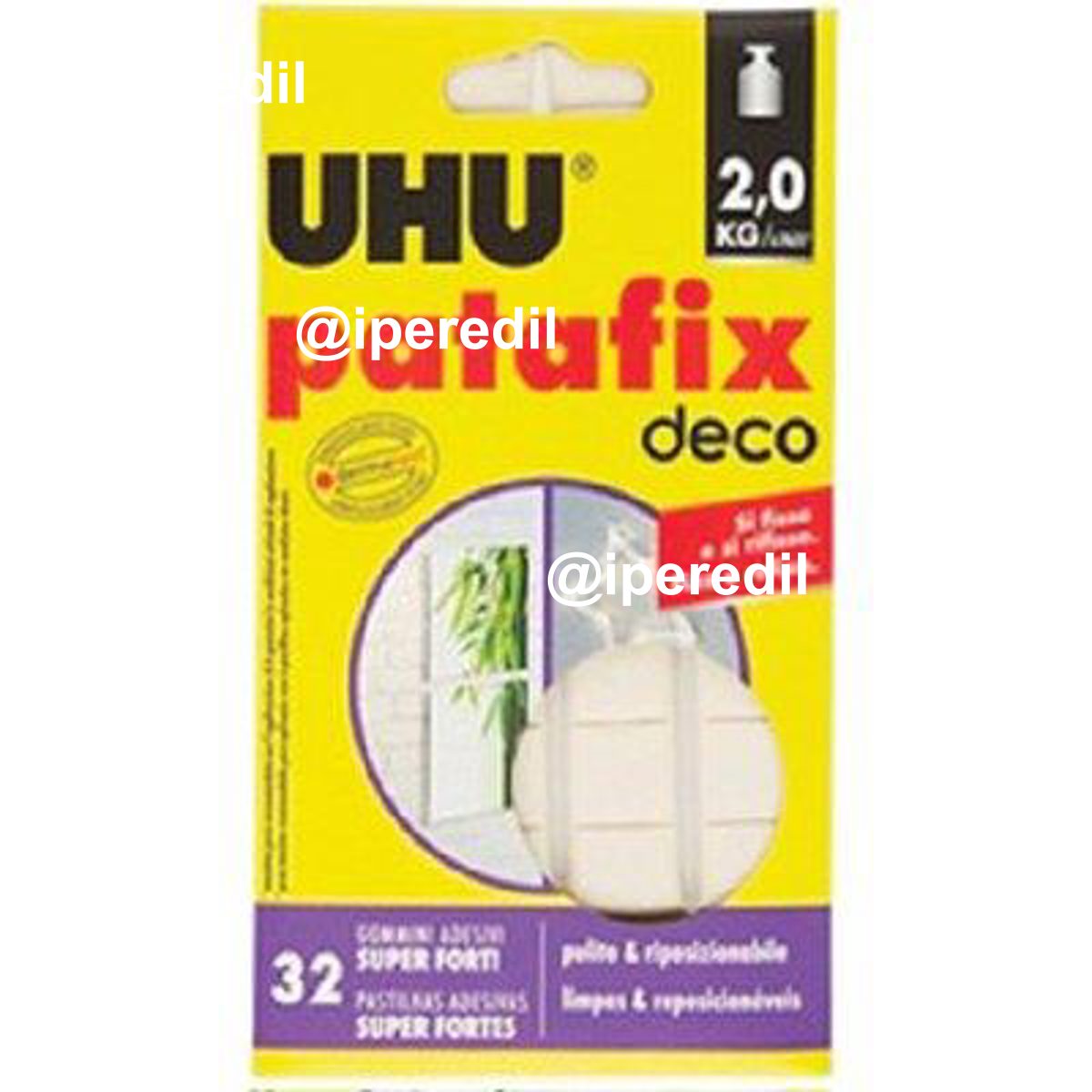 UHU PATAFIX CF=32 GOMMINI - 08390890