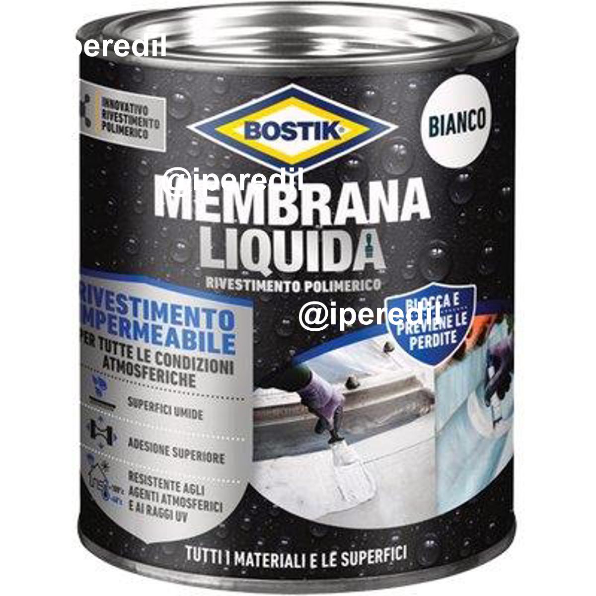 BOSTIK MEMBRANA LIQUIDA BIANCO KG 1