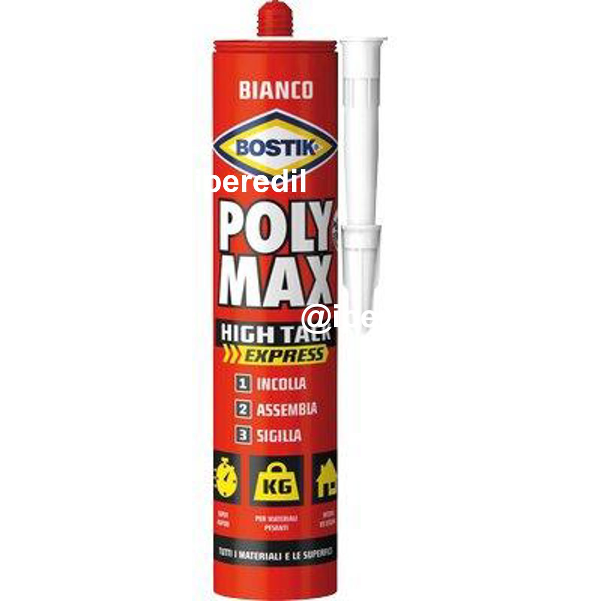 BOSTIK POLYMAX HIGH TACK EXPRESS BIANCO GR 440 - 08390954