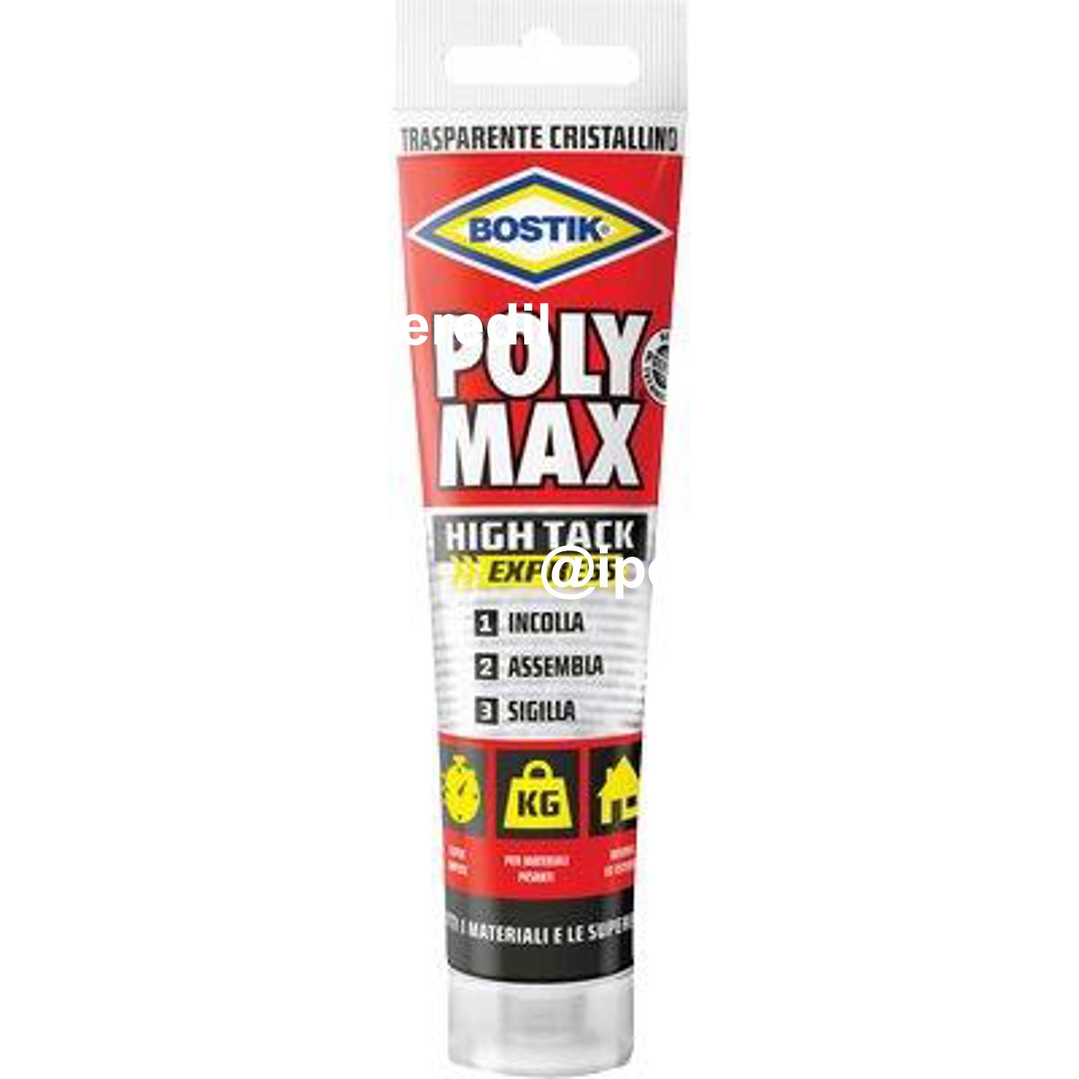 BOSTIK POLYMAX HIGH TACK EXPRESS TRASPARENTE GR 115 - 08390963