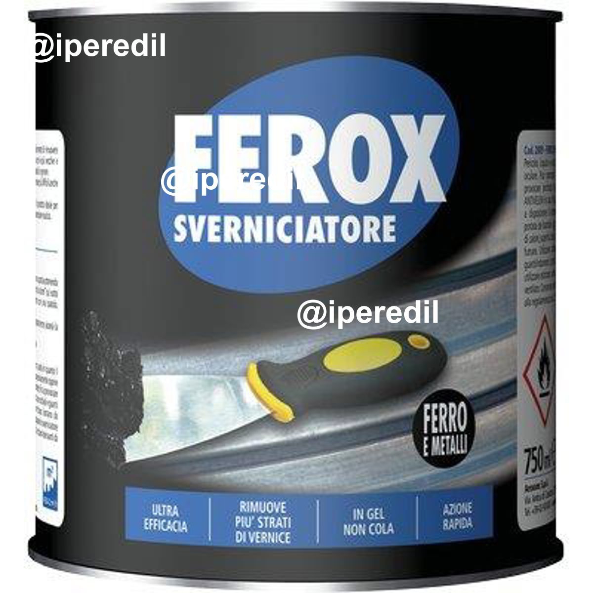 SVERNICIATORE FERRO FEROX AREXONS ML 750 - 08391083