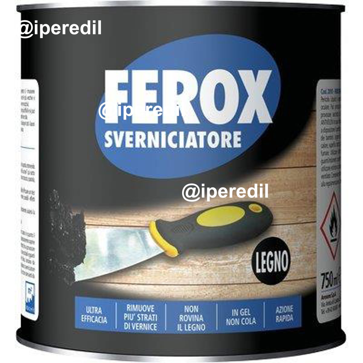SVERNICIATORE LEGNO FEROX AREXONS ML 750