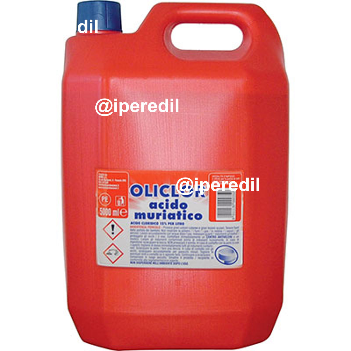 ACIDO CLORIDRICO MURIATICO 15% OLICLOR LT 5