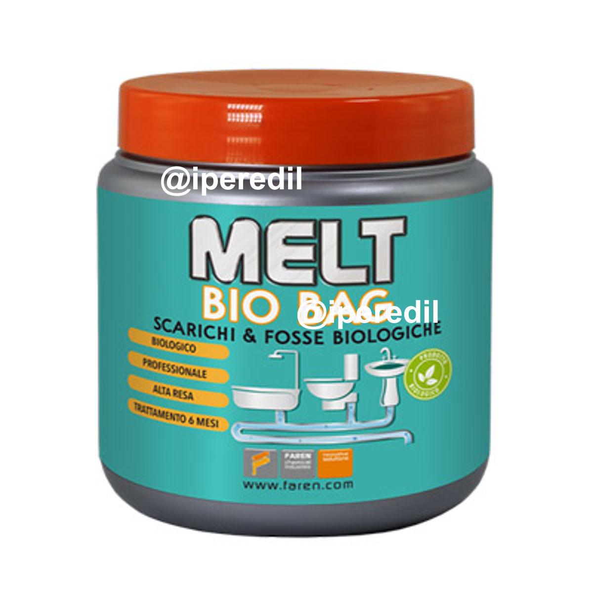 MELT BIO BAG SCARICHI E FOSSE FAREN 6 BUSTINE GR 50