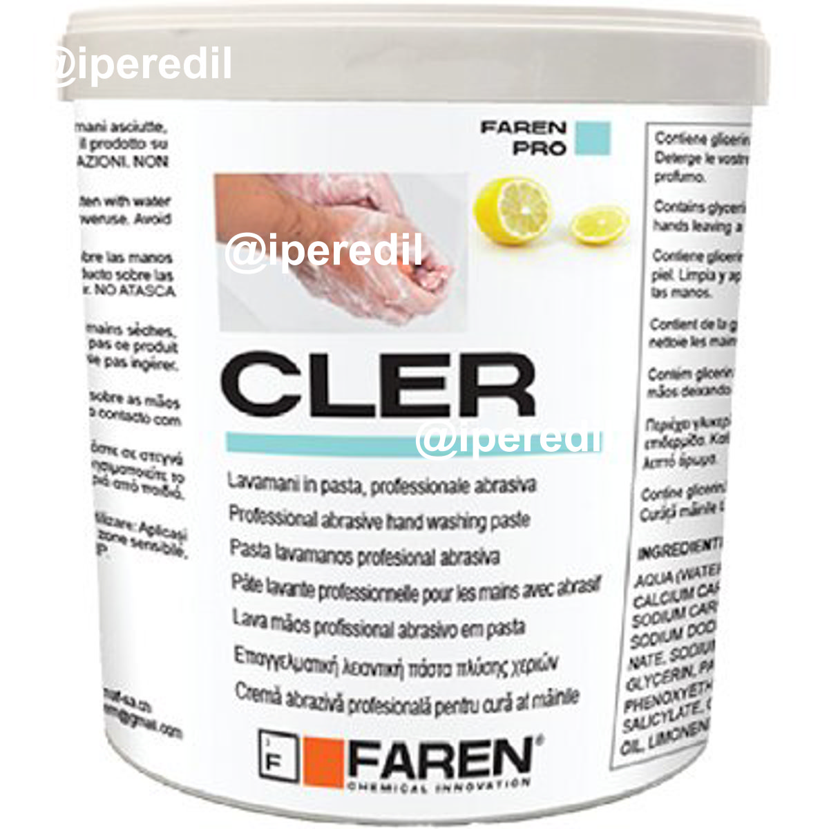 PASTA LAVAMANI CLER FAREN LT 4