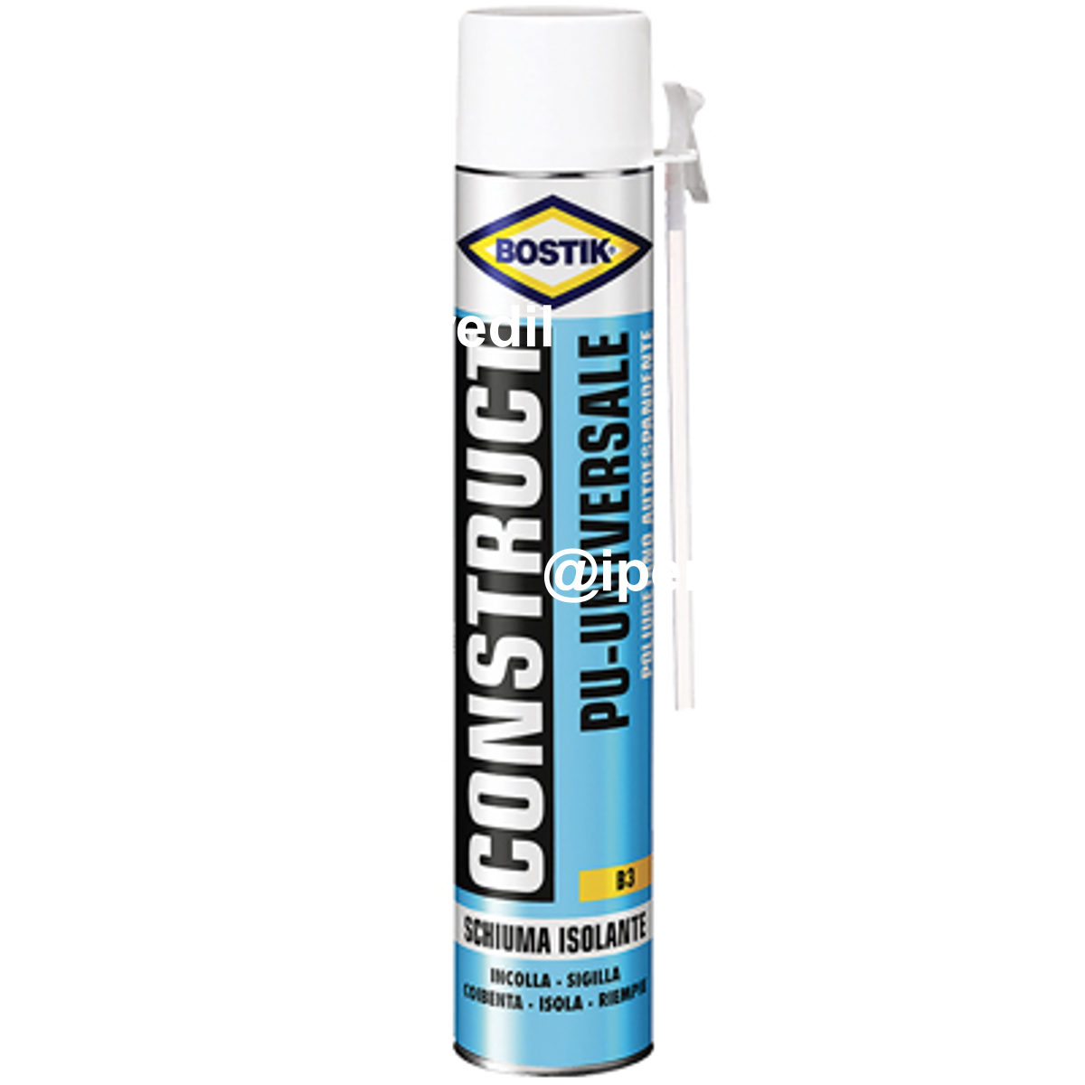 SCHIUMA POLIURETANICA UNIVERSALE BOSTIK MANUALE ML 750