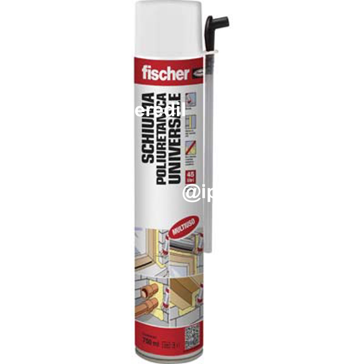 SCHIUMA POLIURETANICA UNIVERSALE FISCHER MANUALE ML 750 - 08396821