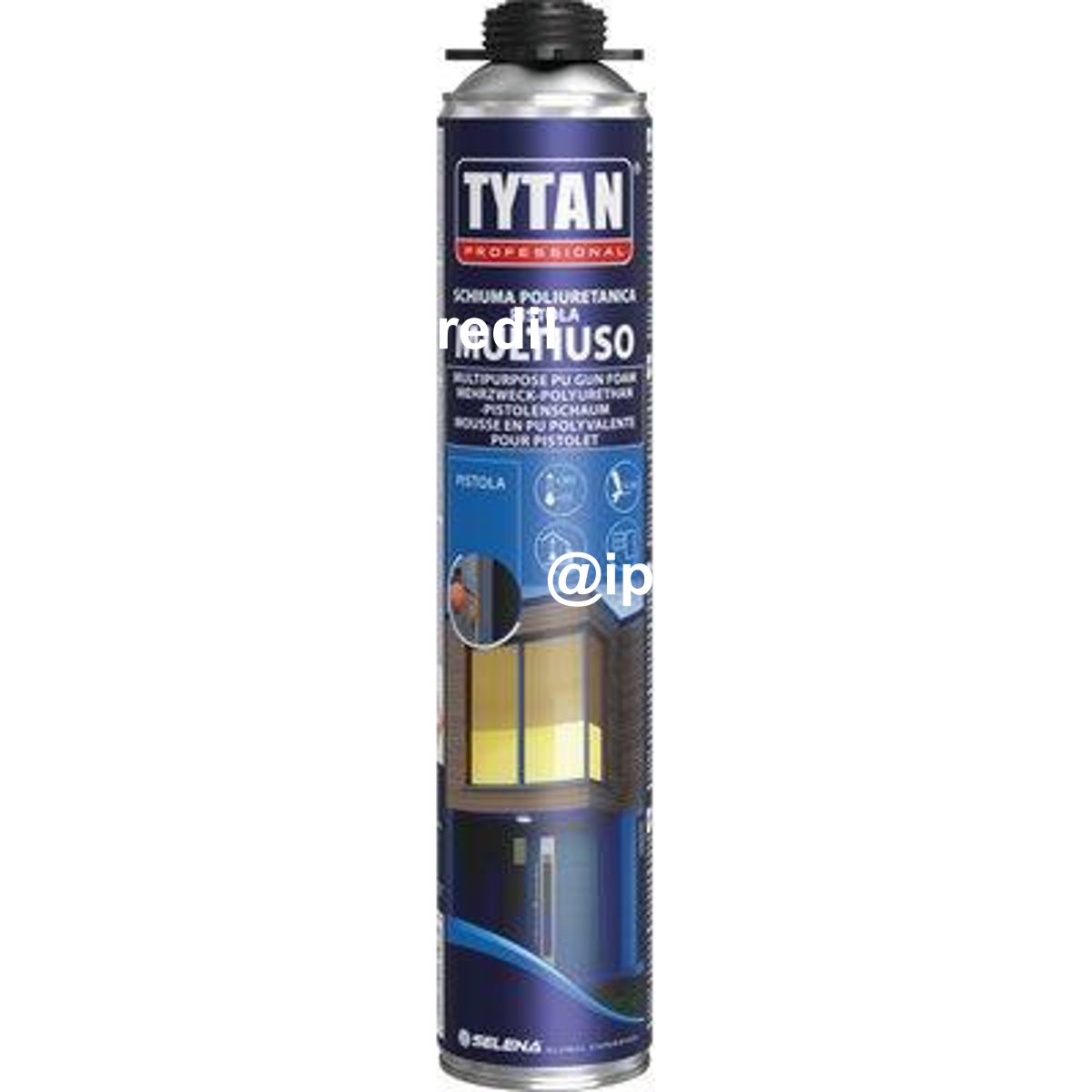 SCHIUMA POLIURETANICA UNIVERSALE MULTIUSO TYTAN PISTOLA ML 750 - 08396841