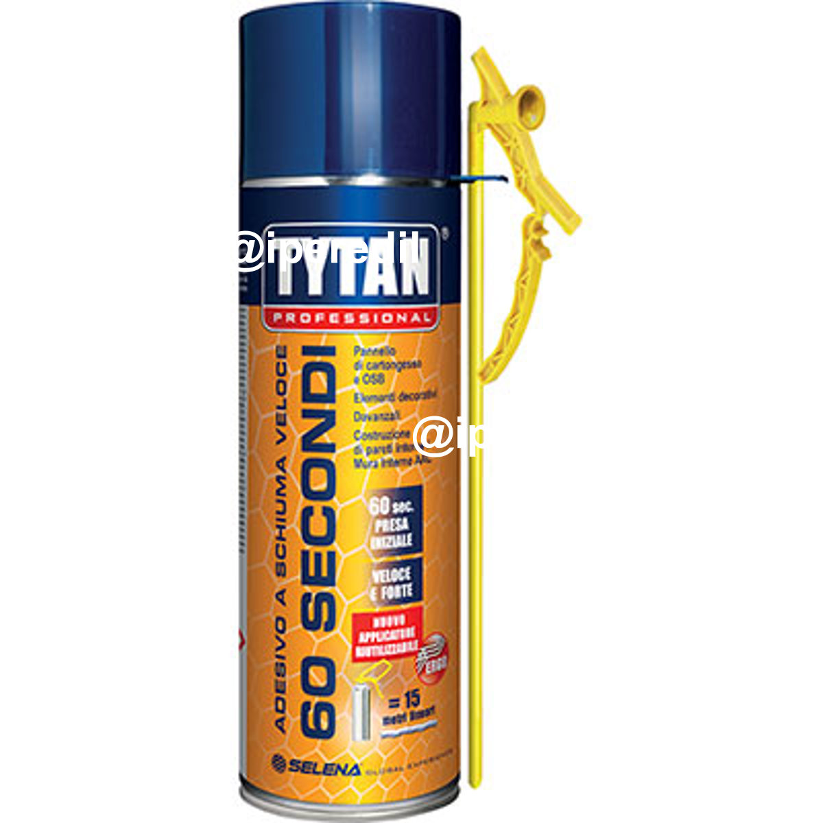 SCHIUMA POLIURETANICA UNIVERSALE 60 SECONDI TYTAN MANUALE ML 300 - 08396846