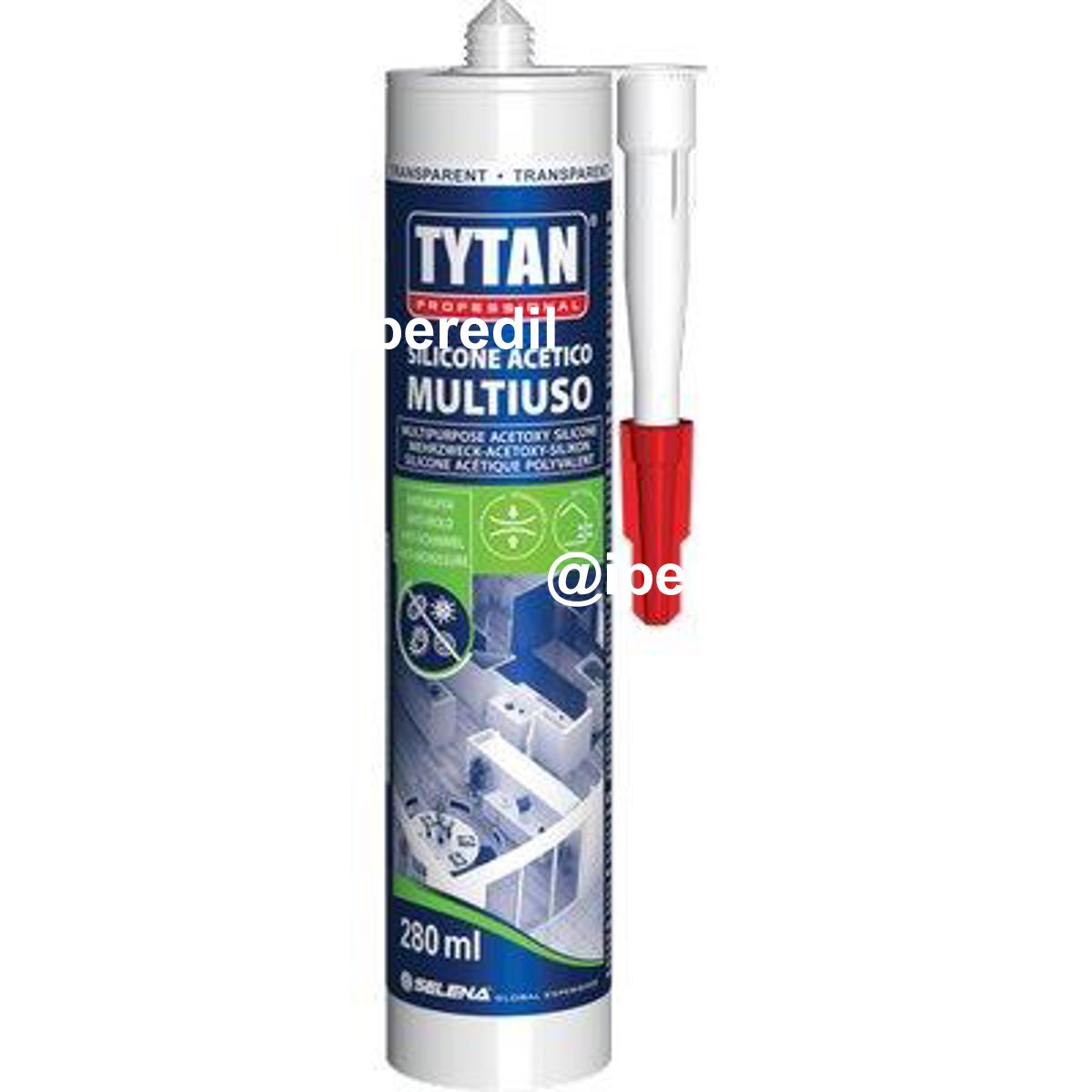 SILICONE ACETICO UNIVERSALE TYTAN TRASPARENTE ML 280 - 08396910