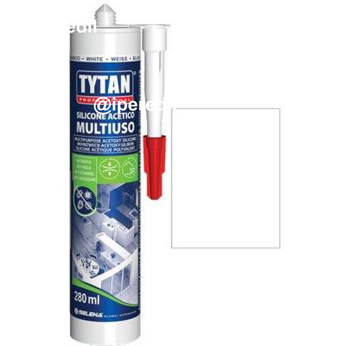 SILICONE ACETICO UNIVERSALE TYTAN BIANCO ML 280 - 08396911