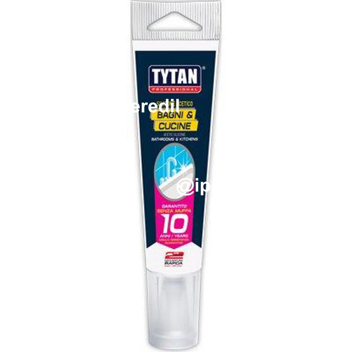 SILICONE ACETICO BAGNI E CUCINE IN TUBETTO TYTAN TRASPARENTE RAPIDO ML 60 - 08396916