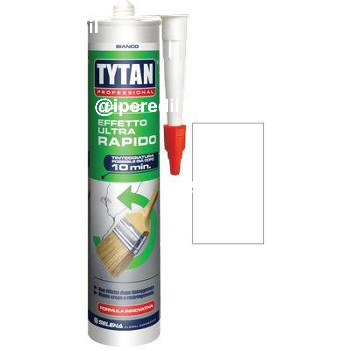 SILICONE ACRILICO ULTRA RAPIDO TYTAN BIANCO VERNICIABILE ML 300 - 08396929
