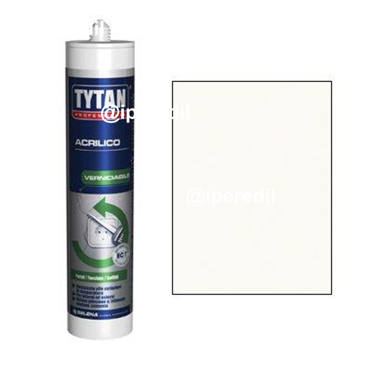 SILICONE ACRILICO TYTAN BIANCO VERNICIABILE ML 300 - 08396930