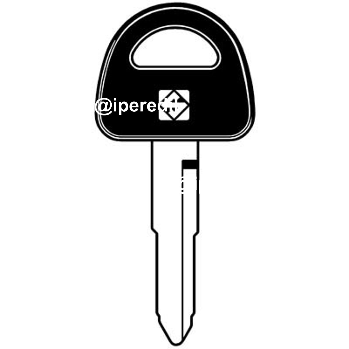 CHIAVE AUTO TOYOTA TOY4RCP SILCA ACCIAIO NICHELATO - 08600159