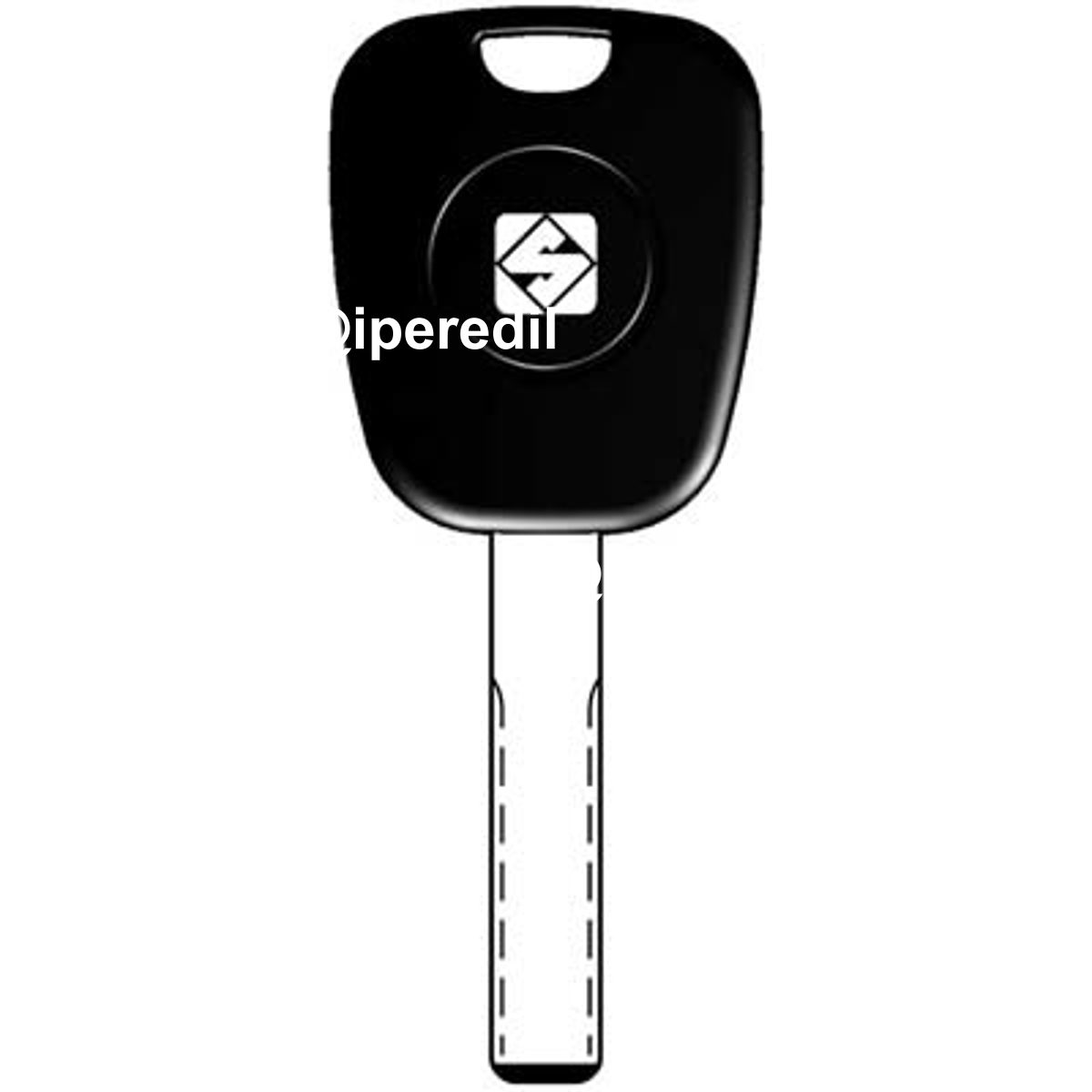 CHIAVE AUTO TRANSPONDER CITROEN FIAT HU83TE SILCA - 08610017