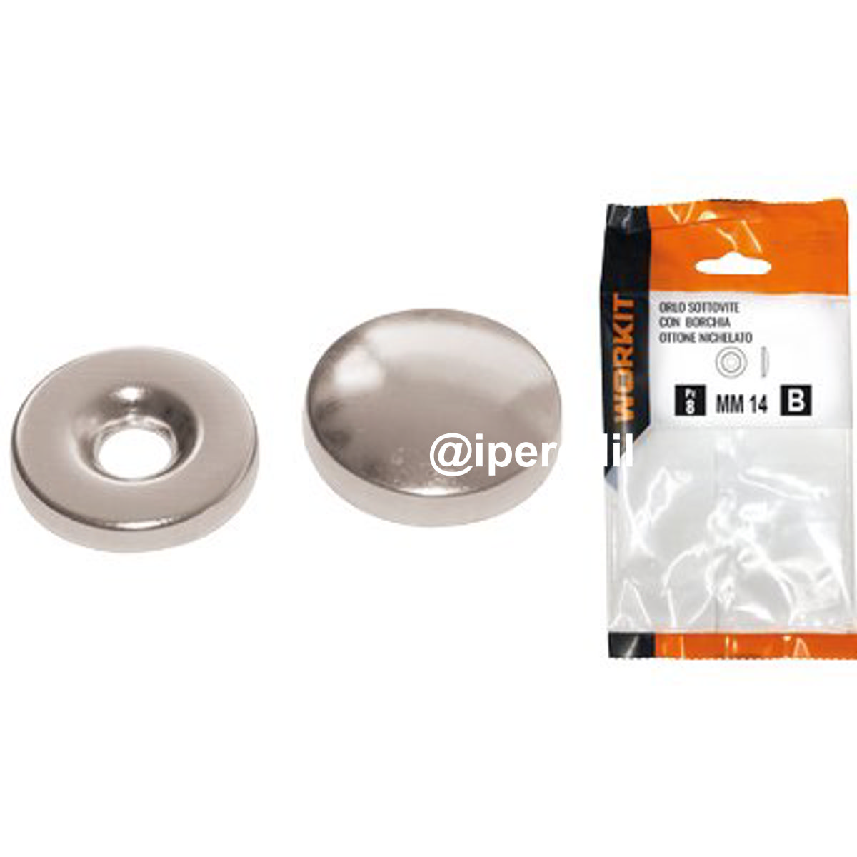 ORLO SOTTOVITE + BORCHIA OTTONE NIC SELF WORKIT MM 12 CF=PZ 8