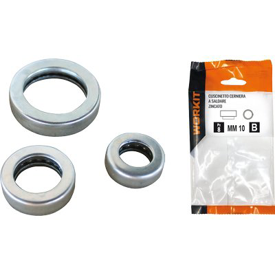 CUSCINETTO CERNIERA A SALDARE ZINCATO SELF WORKIT MM 12 CF=PZ 4