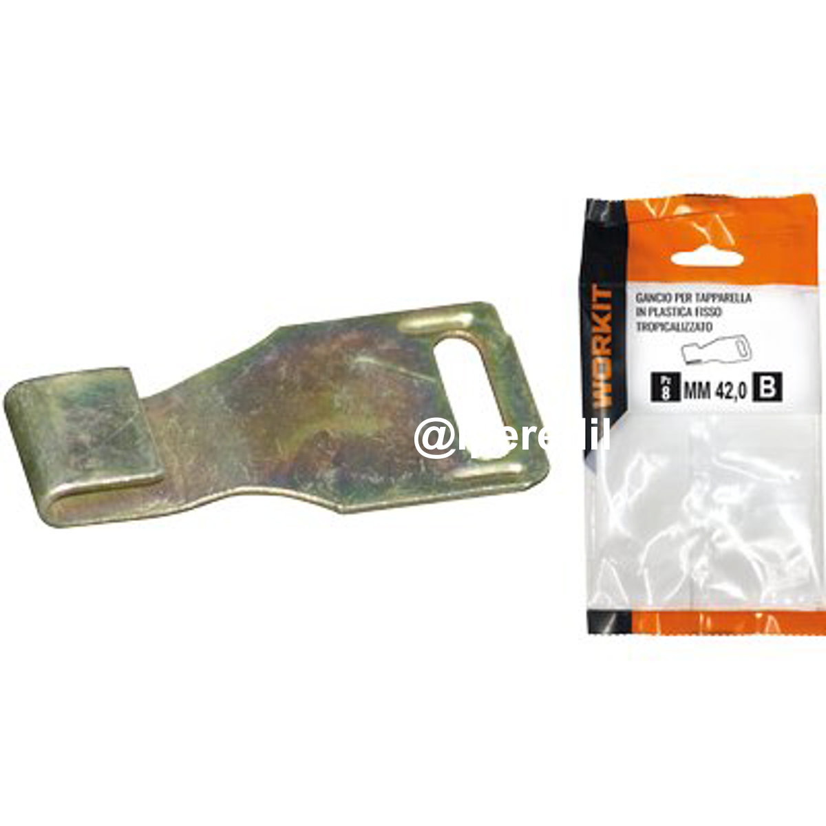 GANCIO X TAPPARELLA SELF WORKIT PLASTICA FISSO TROPICALIZZATO MM 42,0 CF=PZ 2