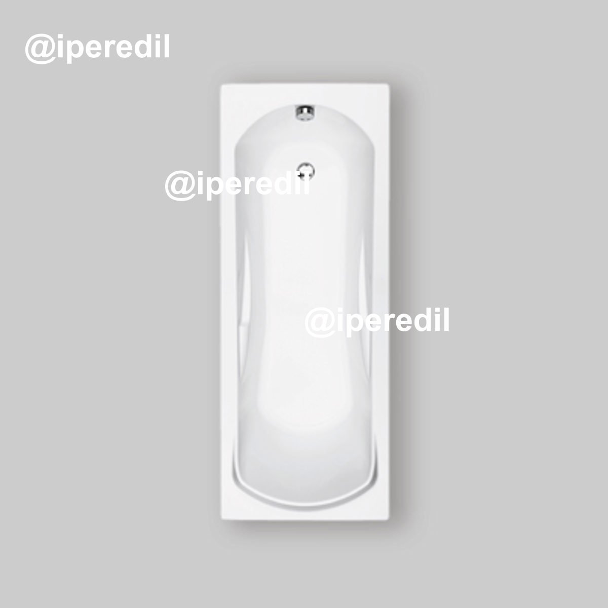 VASCA RETTANGOLARE GEA SOLO GUSCIO 140x70 cm