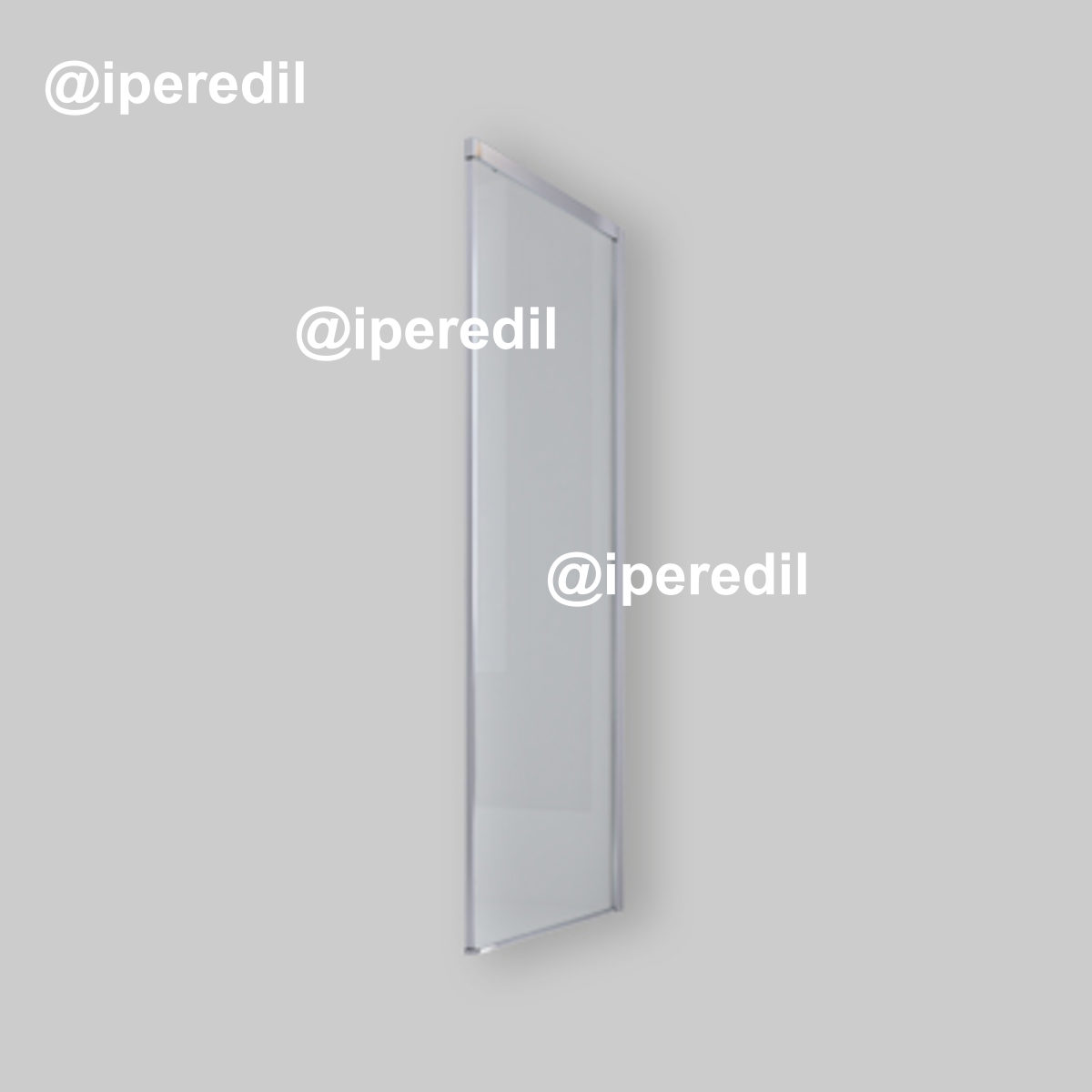 PARETE DOCCIA FISSA "ESSENCE F1AB" VETRO TRASPARENTE 87-89,5 cm