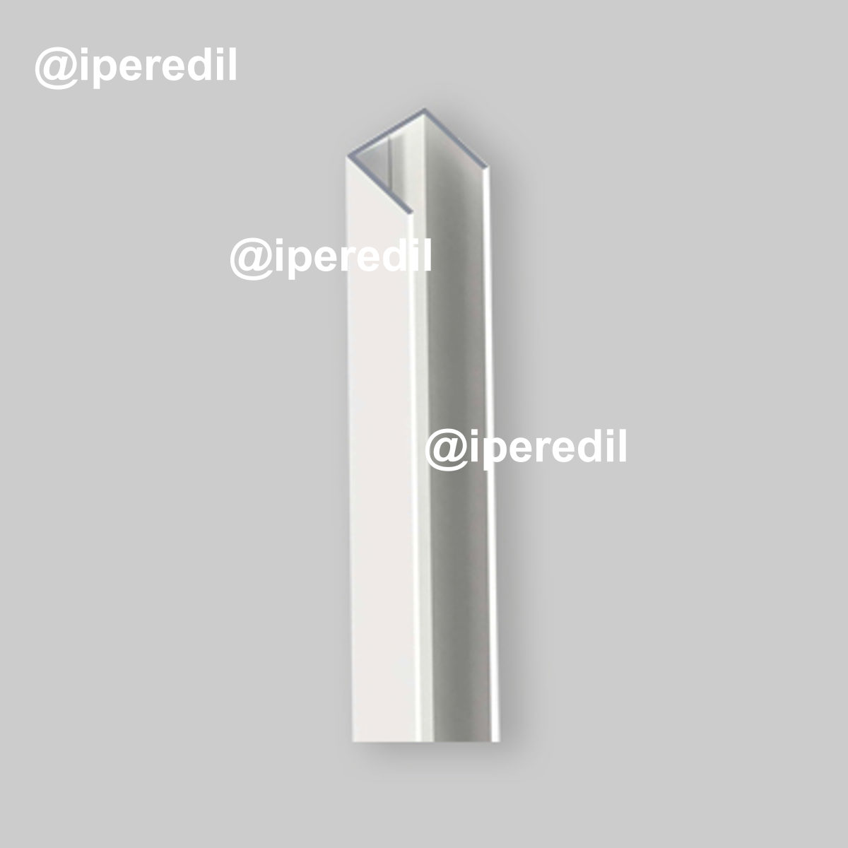 PROFILO AD U PER BOX DOCCIA "SMERALDA" Bianco