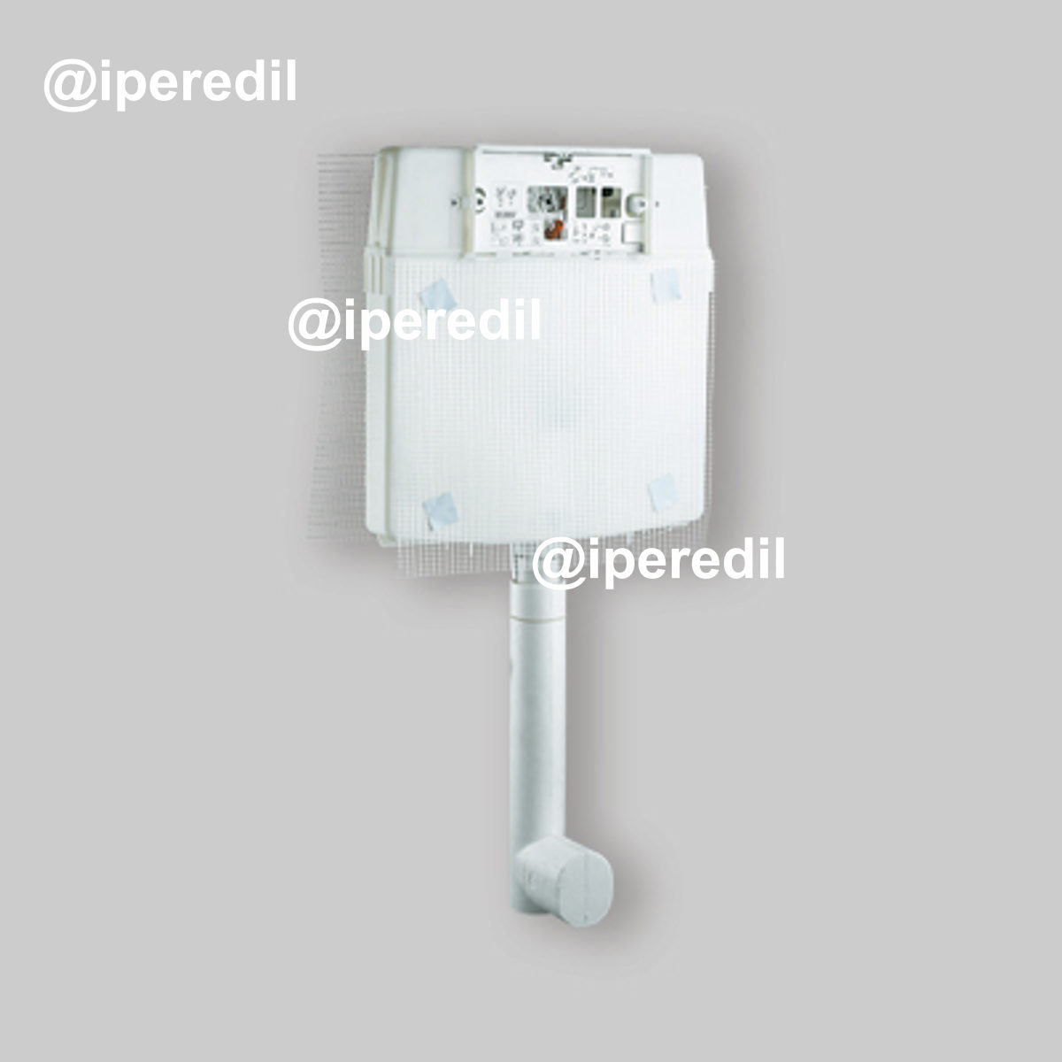 PLACCA DI COMANDO PER CASSETTA DI SCARICO AD INCASSO "DIAMANTE MONOTASTO" Cromo