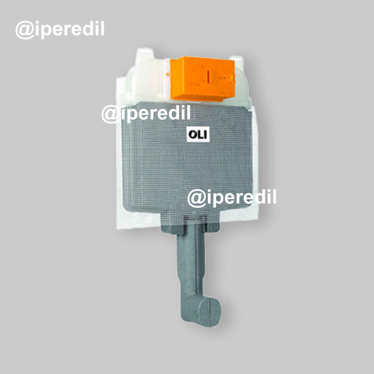 CASSETTA DI SCARICO DA INCASSO "OLI74 PLUS" Doppio Scarico