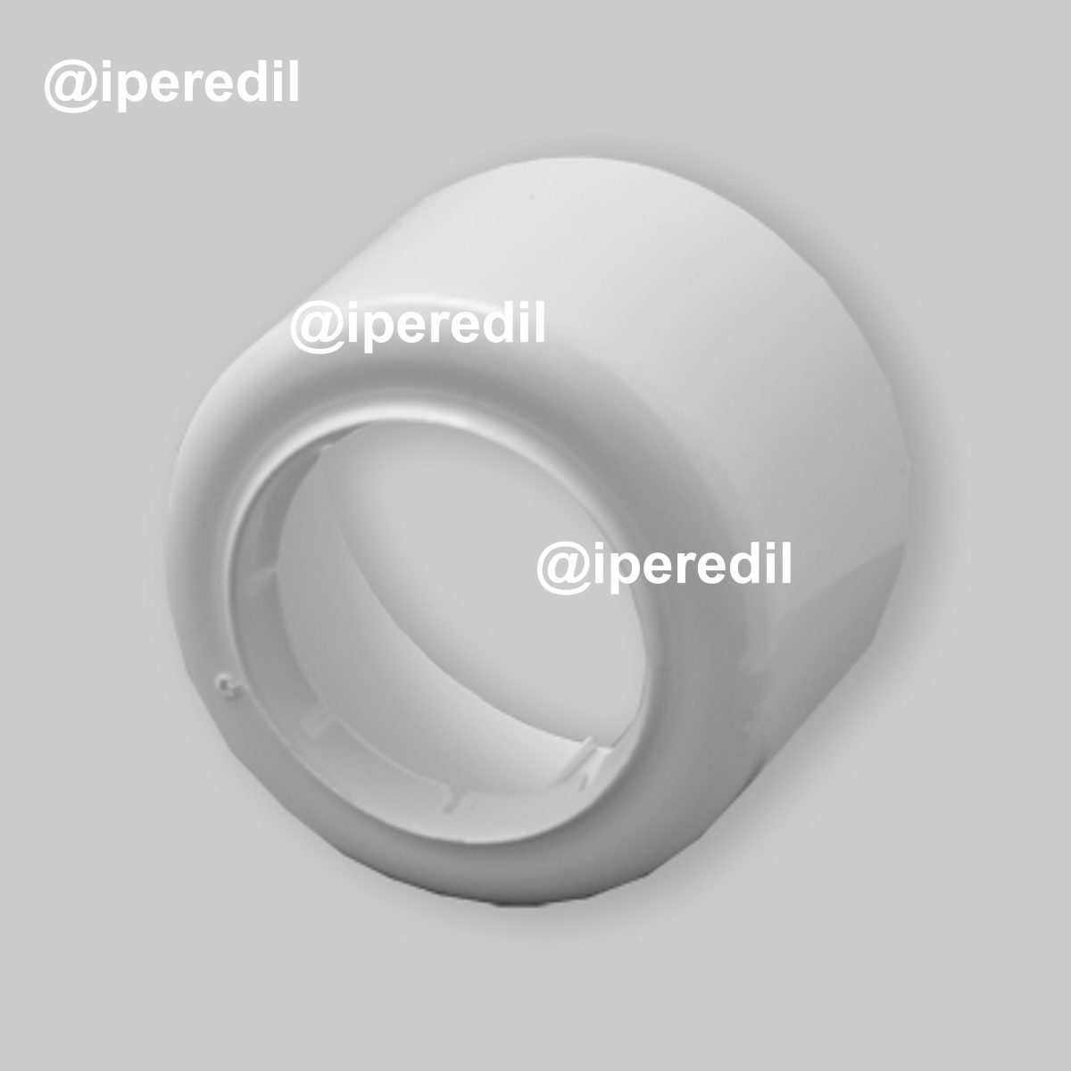 ROSONE BIANCO PER TUBO DI CACCIATA "IRIS" -