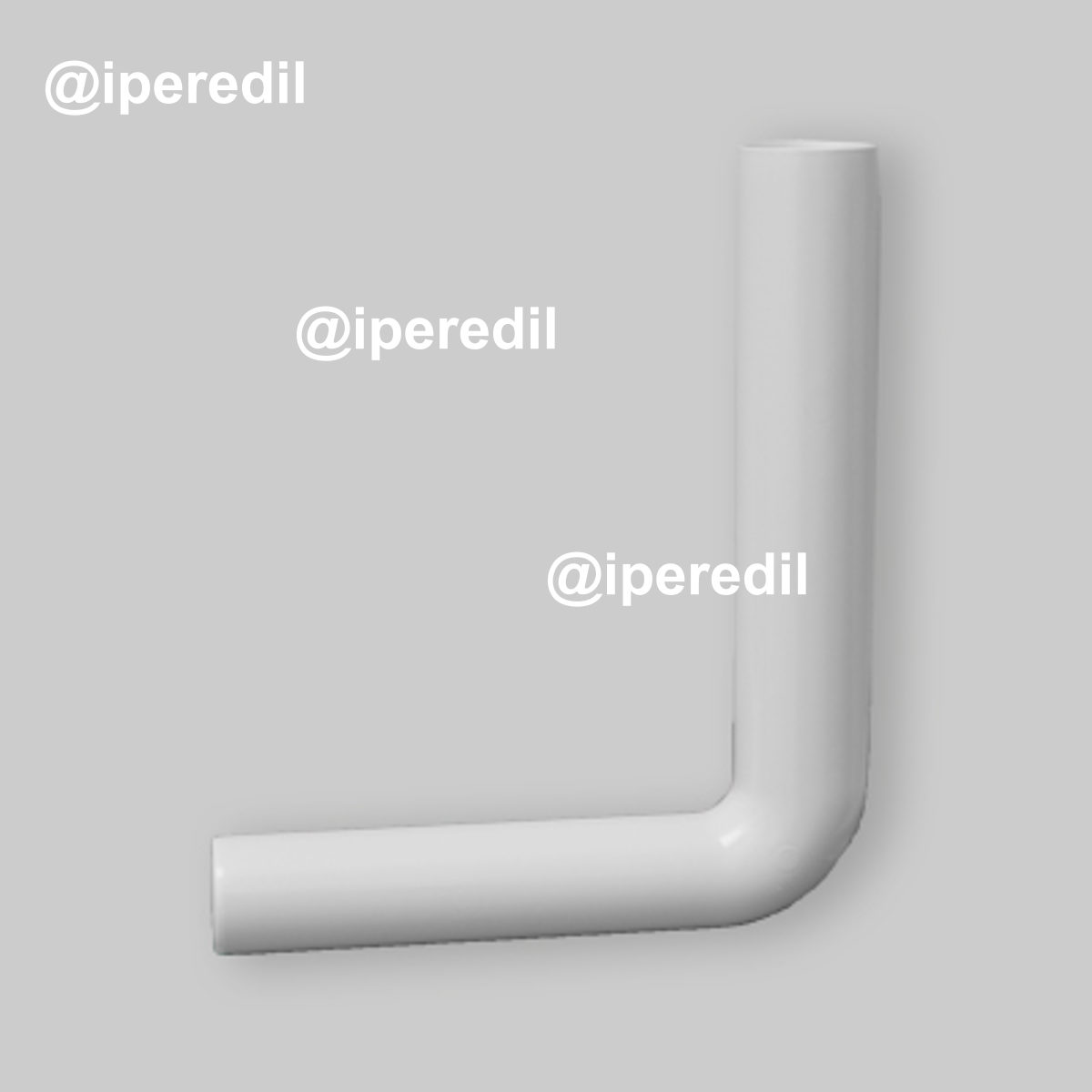 TUBO DI CACCIATA PER CASSETTA DI SCARICO "IRIS" Ø44 - 270x220 mm