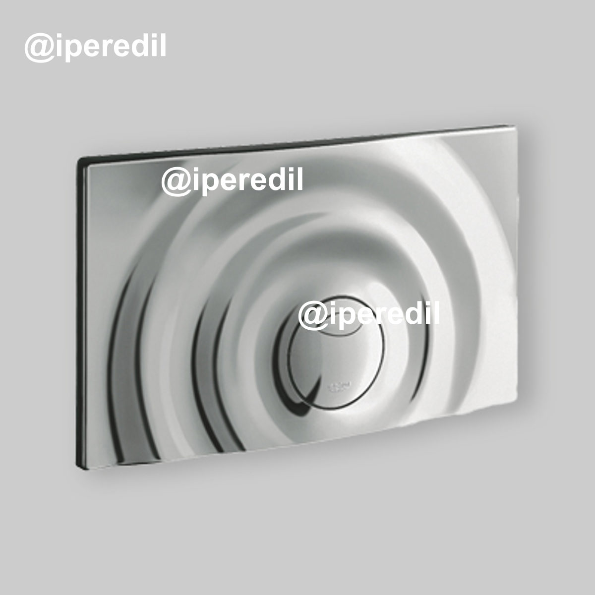 PLACCA DI COMANDO "SURF G" GROHE Cromo