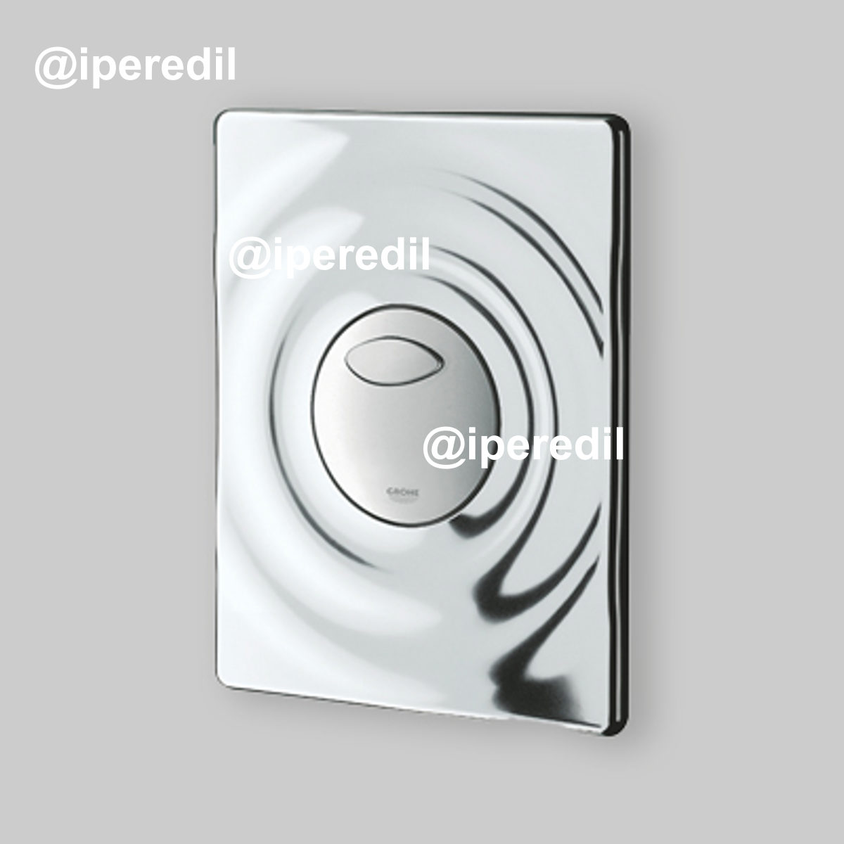 PLACCA DI COMANDO "SURF" GROHE Cromo