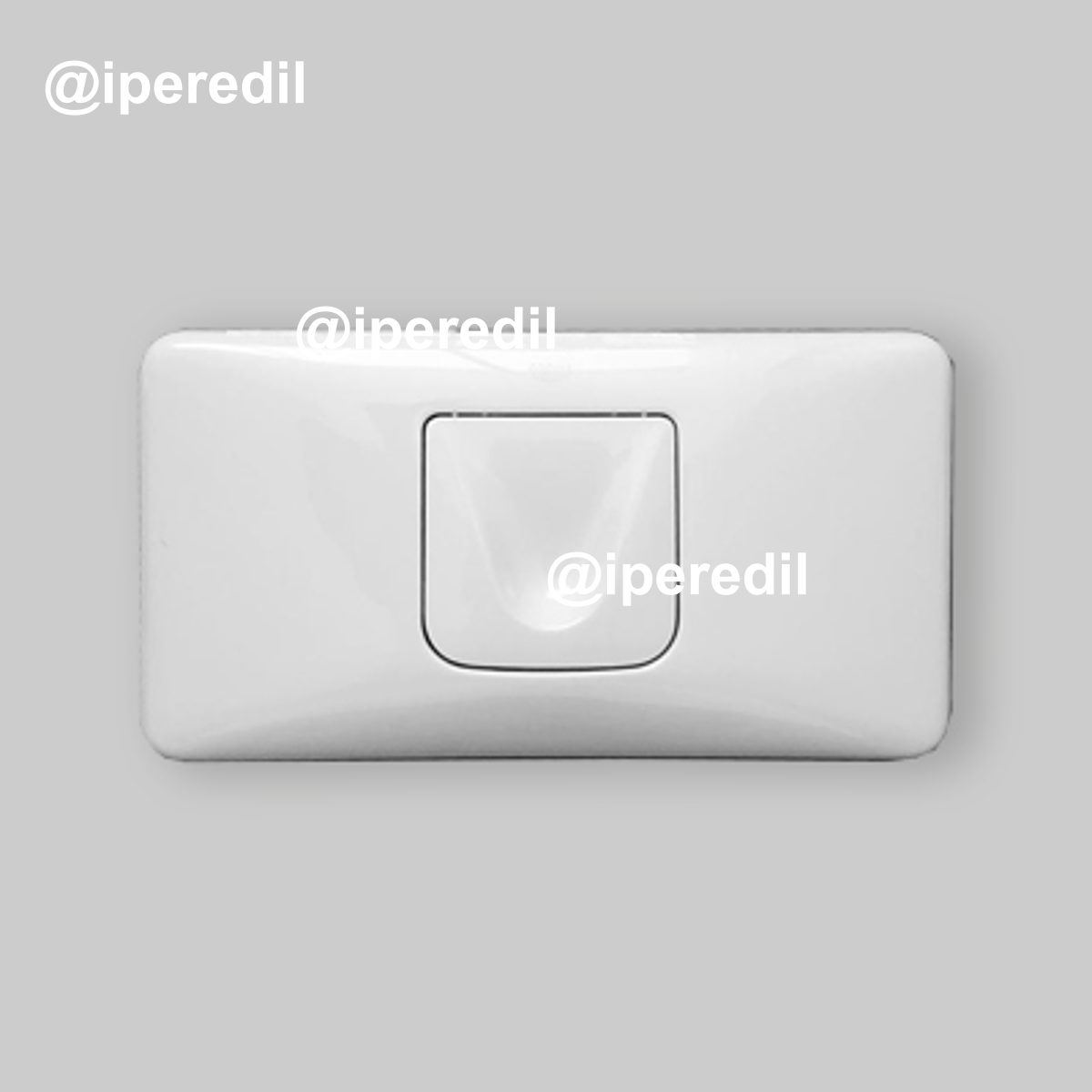 PLACCA DI COMANDO SINGOLO SCARICO GROHE Bianco