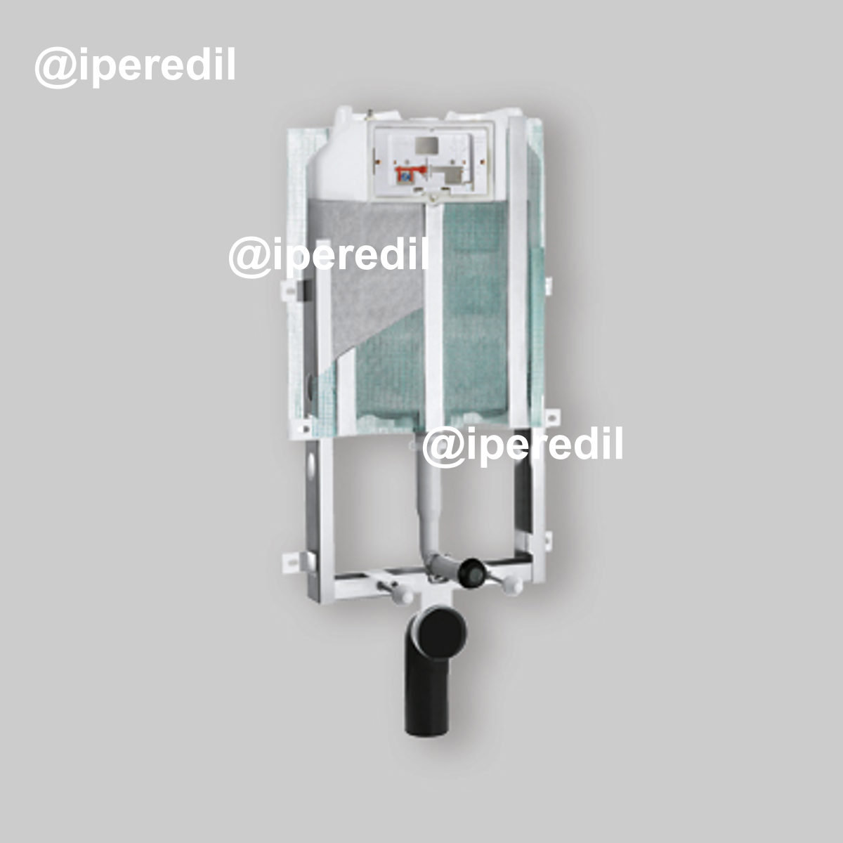 CASSETTA DI SCARICO AD INCASSO "SARA RAPIDO" Singolo Scarico