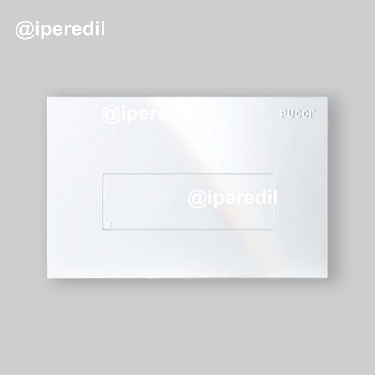 PLACCA DI COMANDO "SARA LINEA 4,7" Bianca