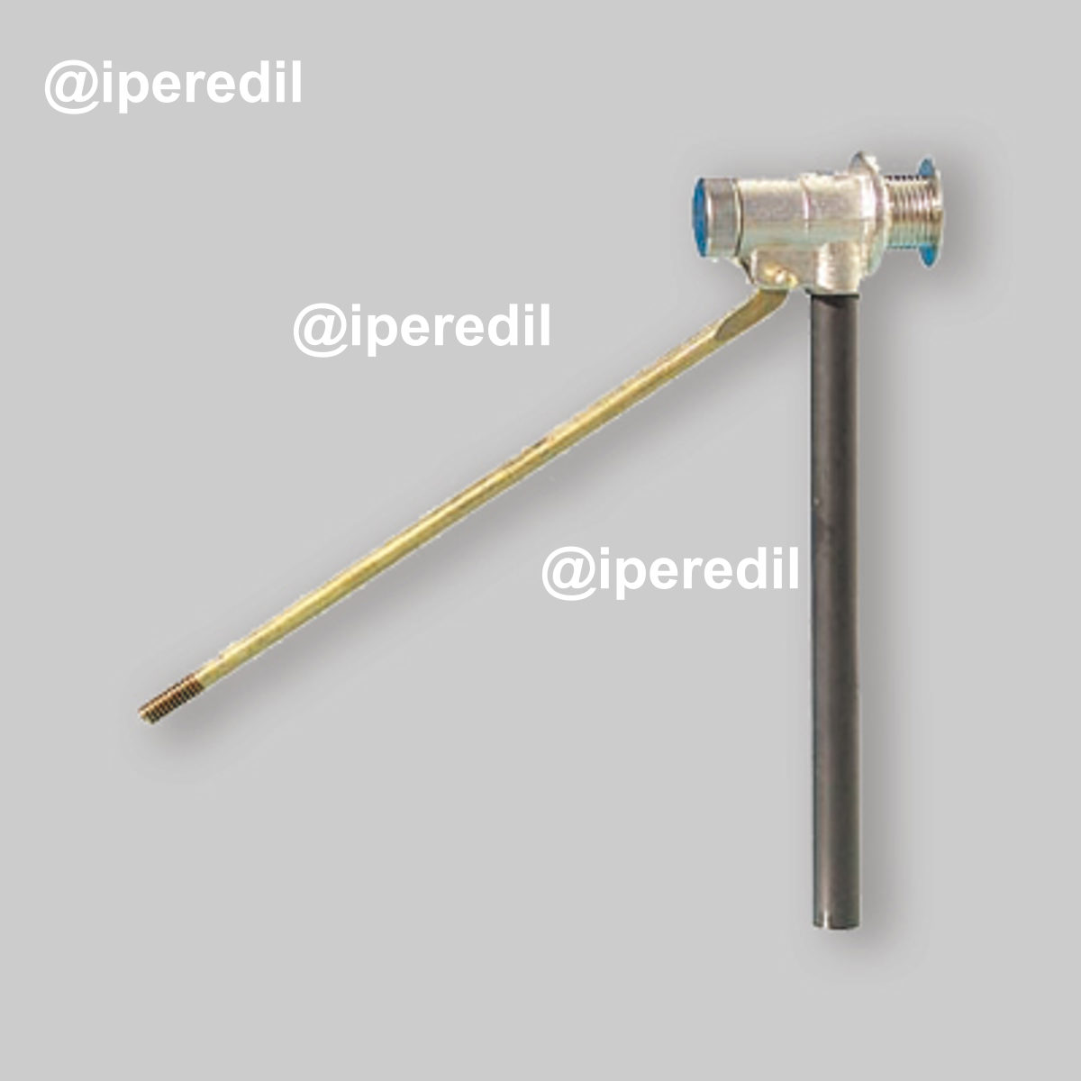 GALLEGGIANTE IN OTTONE NICHELATO TIPO SICILIA 3/4"