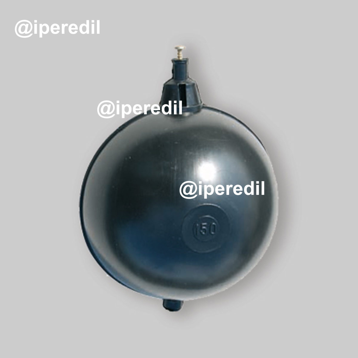 SFERA GALLEGGIANTE CON DOPPIO ATTACCO Ø150 mm