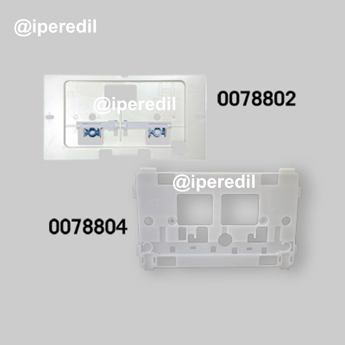 SPORTELLO CON VITI DI REGISTRO Sara 24x13 cm