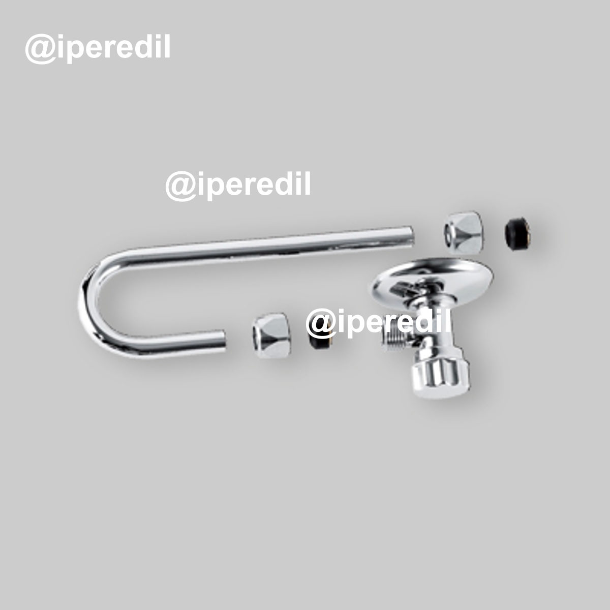 RUBINETTO D'ARRESTO PER CASSETTE A ZAINO KARIBA 1/2" x 3/8"