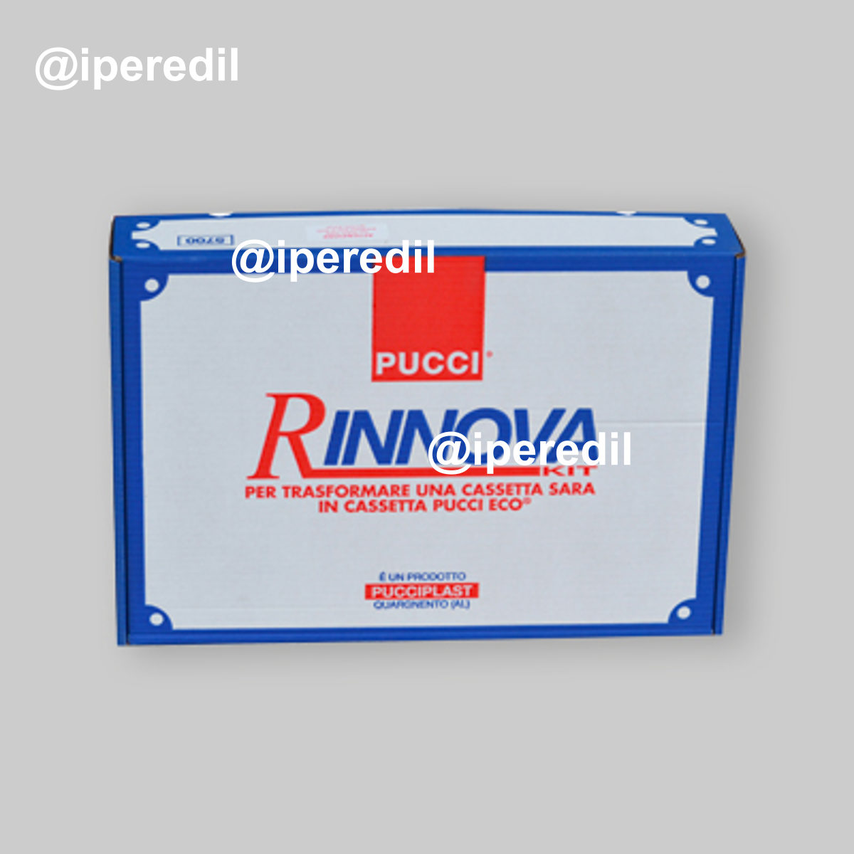 KIT DI TRASFORMAZIONE CASSETTE "SARA" IN "ECO" Completo