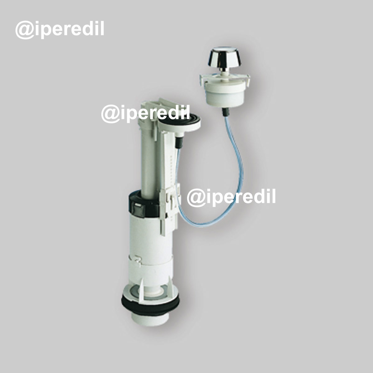 VALVOLA DI SCARICO PNEUMATICA PER CASSETTA MONOBLOCCO IN CERAMICA Solo Piletta