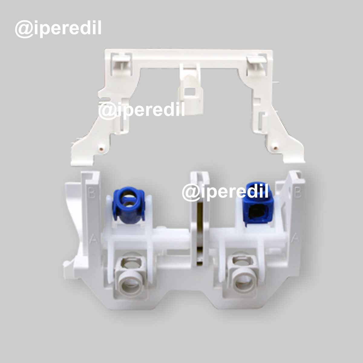 BLOCCO LEVE + CENTRALE PER CASSETTA INCASSO "OLI74" Doppio Scarico