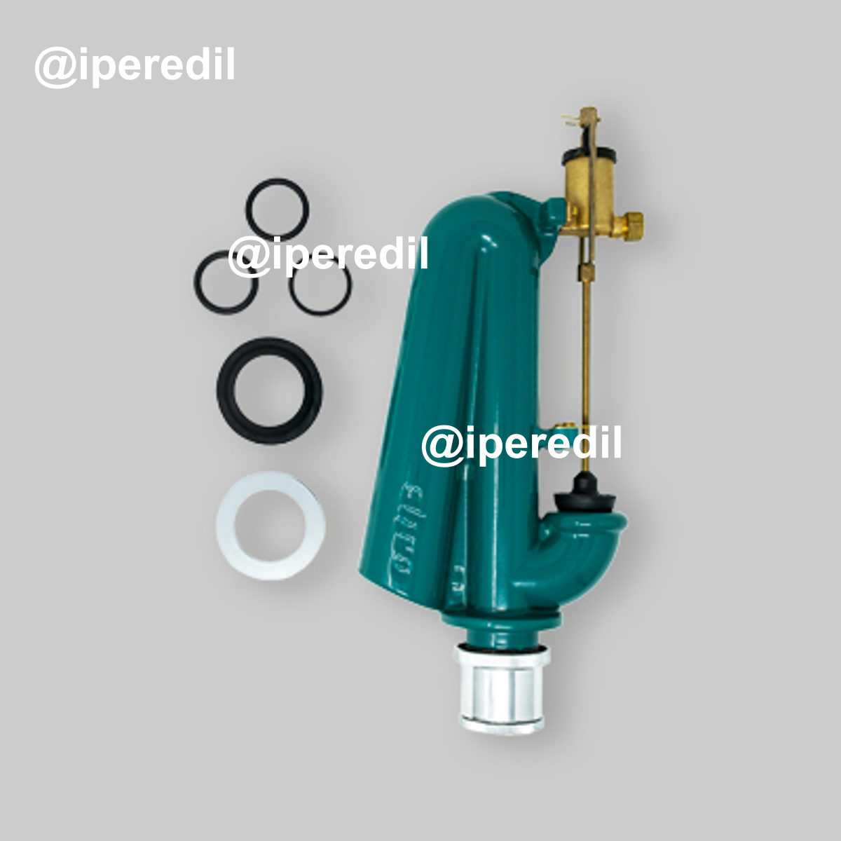 SIFONE CATIS PER COMANDO A PULSANTE Standard - 28 cm